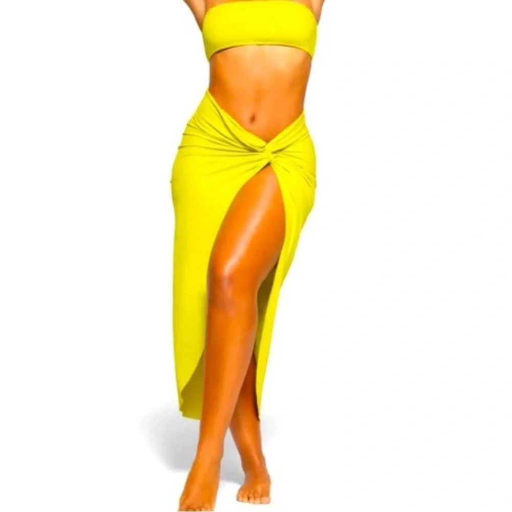 SKIMS Sarong in Citrus NWT Size XXS